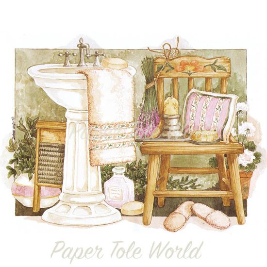 Picture of Bathed in Sage I - 8" x 10"