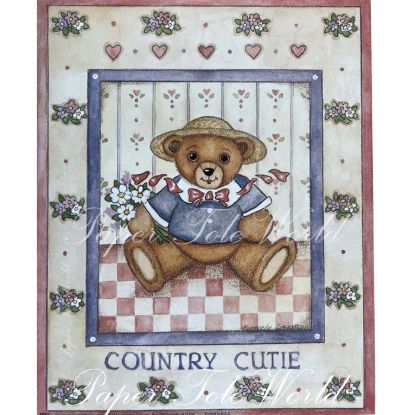 Picture of Country Cutie - Teddy - 8" x 10"