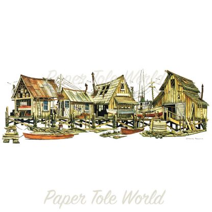 Picture of Dock Street - 6" x 15"