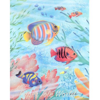 Picture of Fish Scene I - 8" x 10"