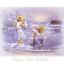 Picture of Girls at Beach - 8" x 10"