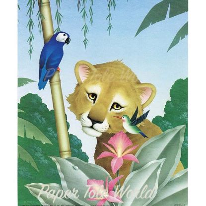 Picture of Kids Lion - 8" x 10"