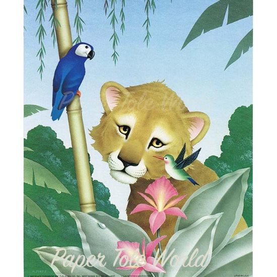 Picture of Kids Lion - 8" x 10"