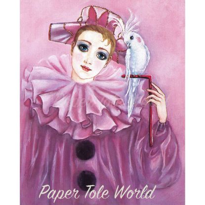 Picture of Mime & Parrot - 8" x 10"