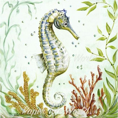 Picture of Pacific Seahorse - 10" x 10"