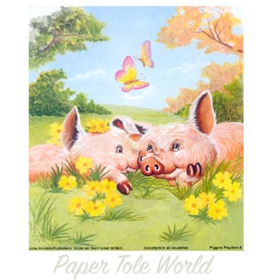 Picture of Piggies Playtime A - 5" x 6"