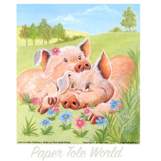 Picture of Piggies Playtime C - 5" x 6"