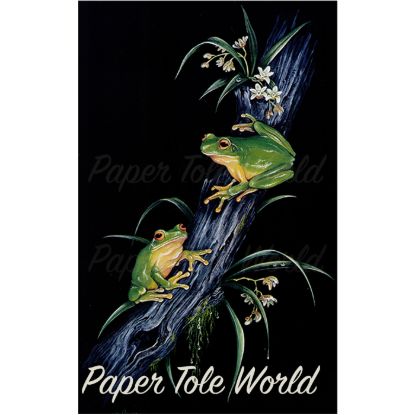 Picture of Red Eye Tree Frogs - 12" x 16"