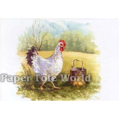 Picture of White Hen - 5" x 7"
