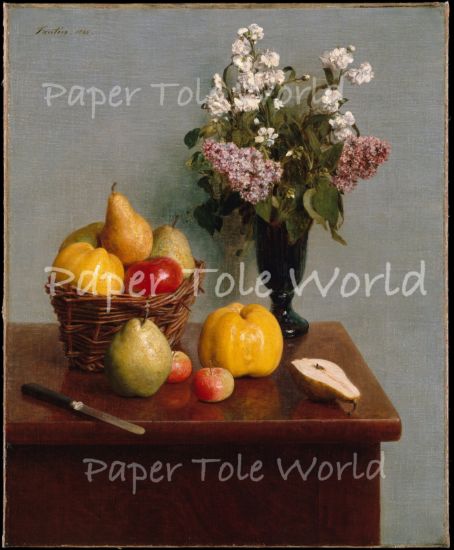 Picture of Flowers and Fruit - 8" x 10"