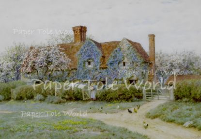 Picture of Homestead In Bloom - 10" x 14"