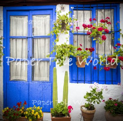 Picture of Blue Door - 10.8" x 10.6"