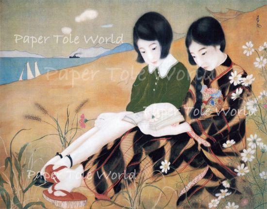 Picture of Japanese Girls - 7" x 9"