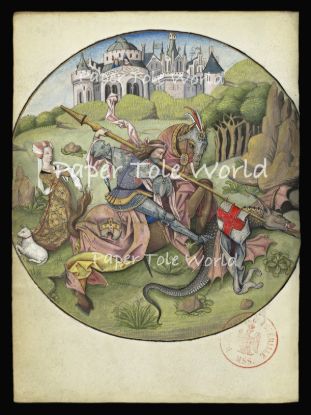 Picture of Saint George The Dragon Slayer -  8.7" x 11.5"