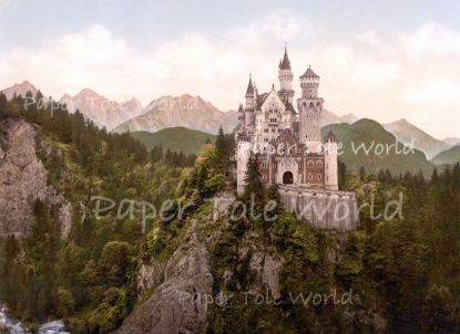 Picture of Neuschwanstein Castle 11.5" x 8.5"