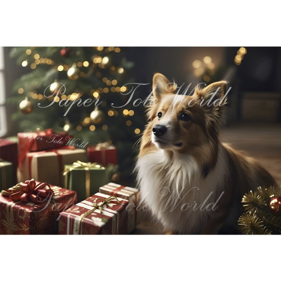 Picture of A Corgi Christmas 5" x 3.5"