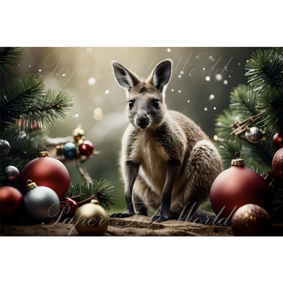 Picture of Kanga Christmas - 5" x 3.5"