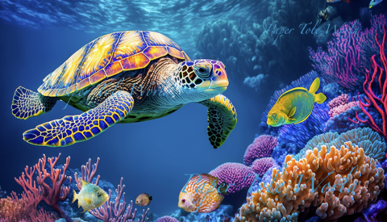 Picture of Coral Sea Dreaming 11.5" X 6.3"