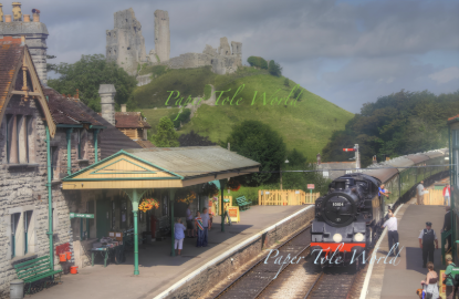 Picture of Swanage Railway Station 9.3" x 14"
